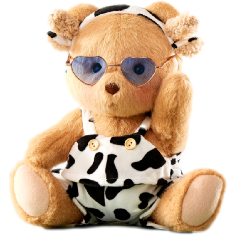 Latest Design Stuffed Plush Toy Bear Toys With Flower for Gift