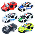 6 Sets of Alloy Engineering Vehicle Color Single Window Box