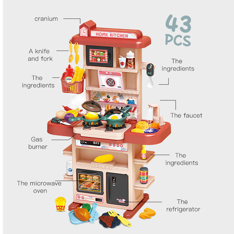Kitchen Food Kids Toys Sets